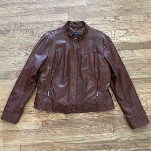 Bernardo vegan leather jacket